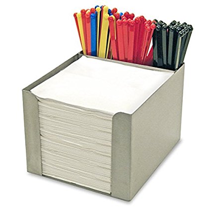 Co-Rect Stainless Steel Square Napkin Holder, 6.5