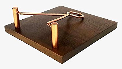 Mountain Woods Wooden Napkin Holder With Copper Finish Metal Holder