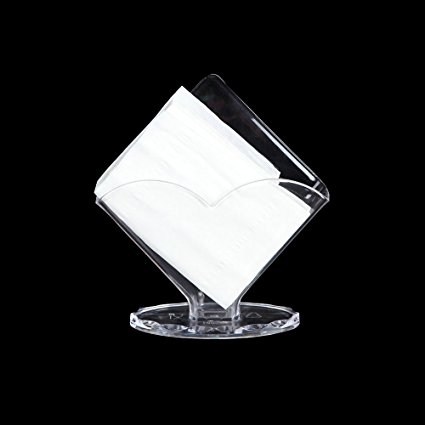 MyLifeUNIT Acrylic Napkin Holder for Table, Clear