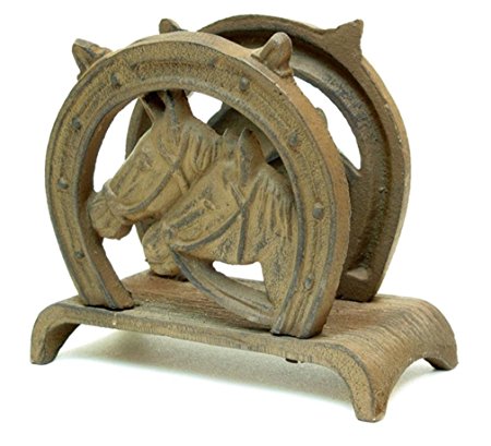 Horse Napkin or Letter Holder - Cast Iron