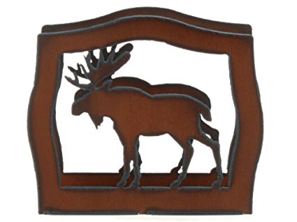 Rustic Ironwerks Moose Napkin Holder 6.5