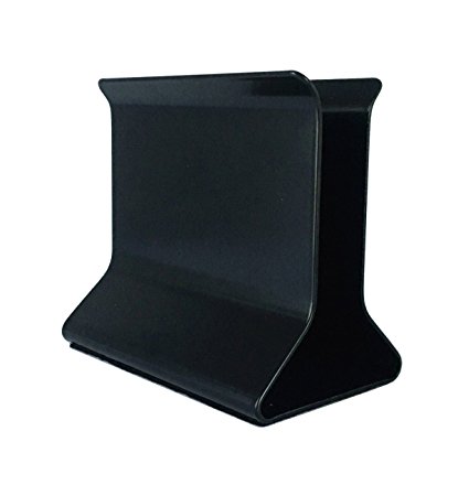 HERF Black Steel Classical Multifunctional Tabletop Menu Napkin Holder