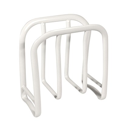 InterDesign Axis Napkin Holder for Kitchen Countertops, Table - White