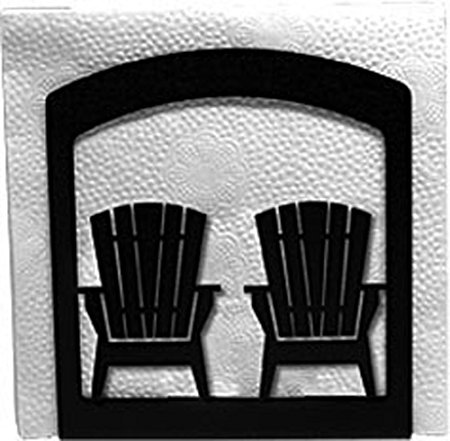 Wrought Iron Chairs Napkin Holder