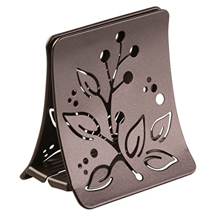 InterDesign Buco Napkin Holder for Kitchen Countertops, Table - Bronze