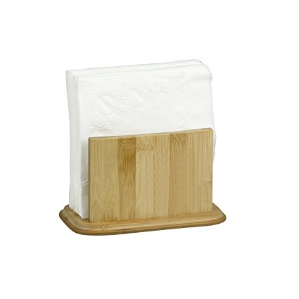 Home Basics Napkin Holder, Bamboo